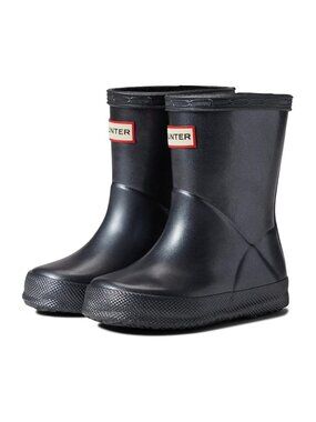 Hunter Toddler Black Rain Boots, Size 10